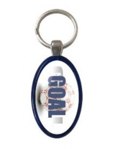 Ovalus metalinis pakabukas raktams RP3 2