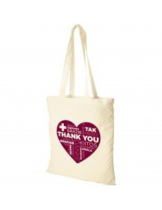 Carolina 100 g/m² cotton tote bag 2