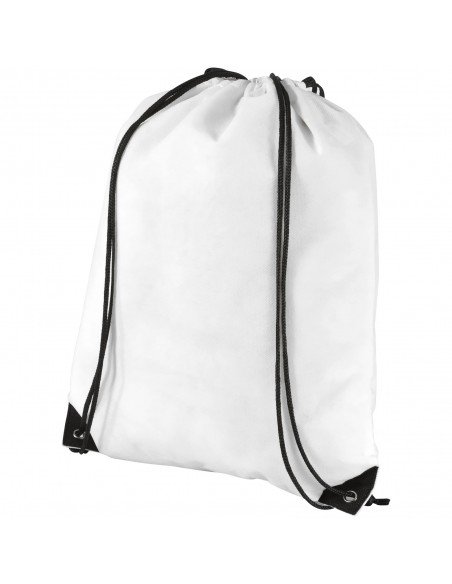 Evergreen non-woven drawstring backpack