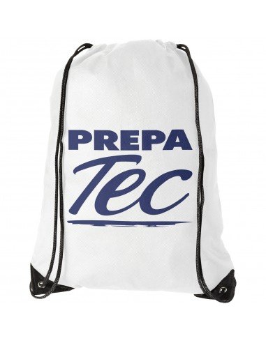 Evergreen non-woven drawstring backpack