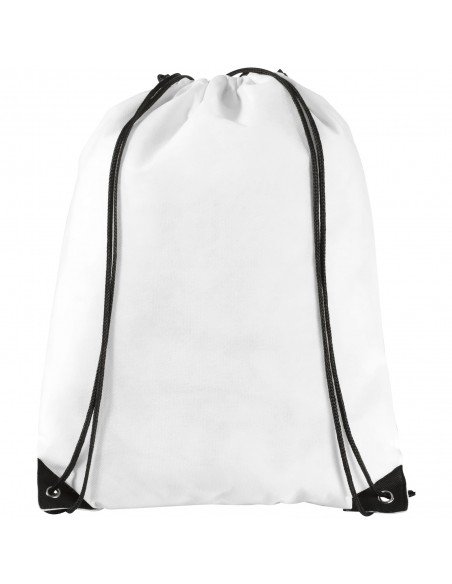 Evergreen non-woven drawstring backpack