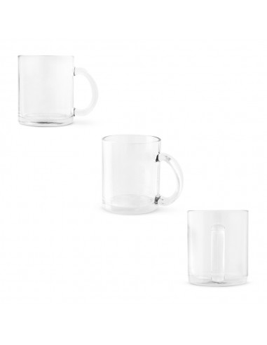 CARMO. Glass mug 350 mL