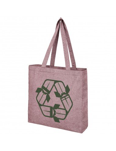 Pheebs 210 g/m² recycled gusset tote bag