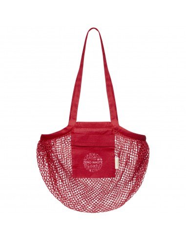 Pune 100 g/m2 GOTS organic mesh cotton tote bag