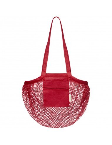 Pune 100 g/m2 GOTS organic mesh cotton tote bag