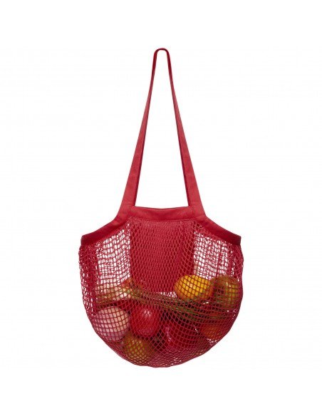 Pune 100 g/m2 GOTS organic mesh cotton tote bag