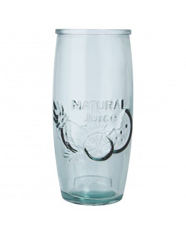 Verano recycled glass cocktail cup with squeezer