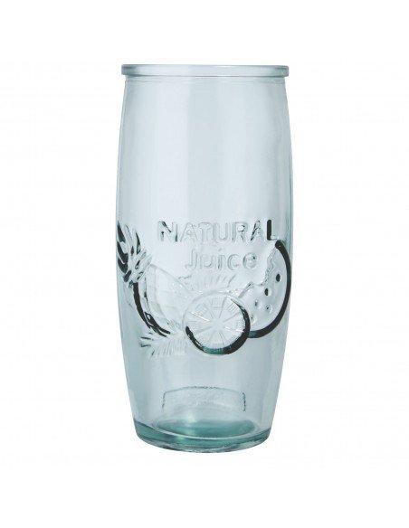 Verano recycled glass cocktail cup with squeezer