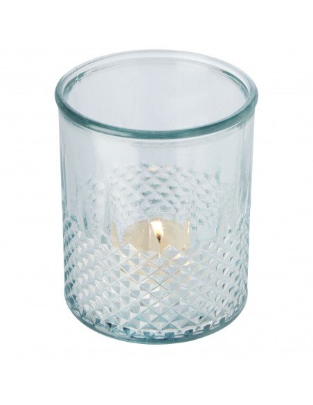 Estrel recycled glass tealight holder
