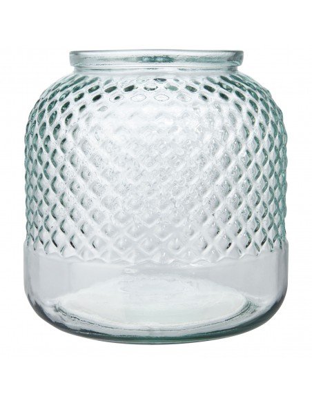 Estar recycled glass candle holder