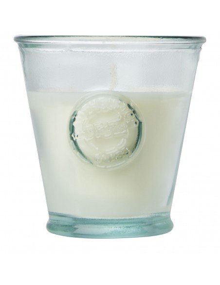 Luzz soybean candle with recycled glass holder