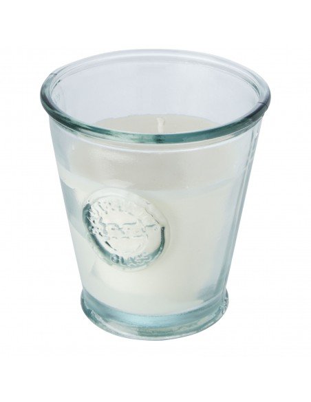 Luzz soybean candle with recycled glass holder