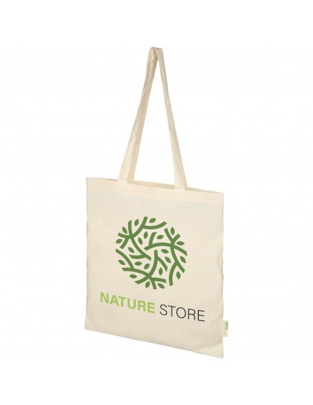 Orissa 140 g/m² GOTS organic cotton tote bag