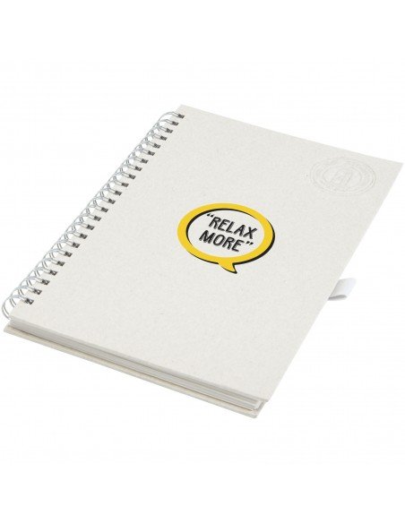 Dairy Dream A5 size reference spiral notebook