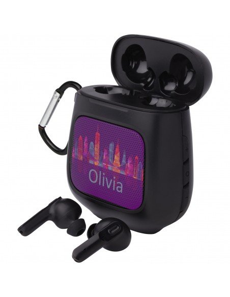 Remix auto pair True Wireless earbuds and speaker