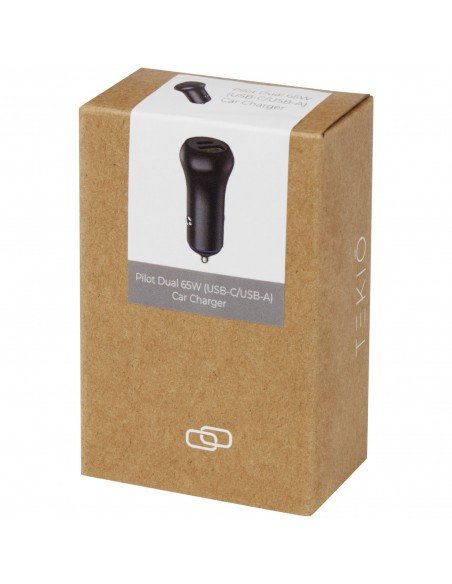 Pilot dual 55W USB-C/USB-A car charger