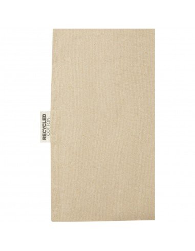 Pheebs 150 g/m² recycled cotton trendy tote bag 7L