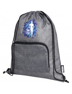 Ash recycled foldable drawstring bag 7L 2
