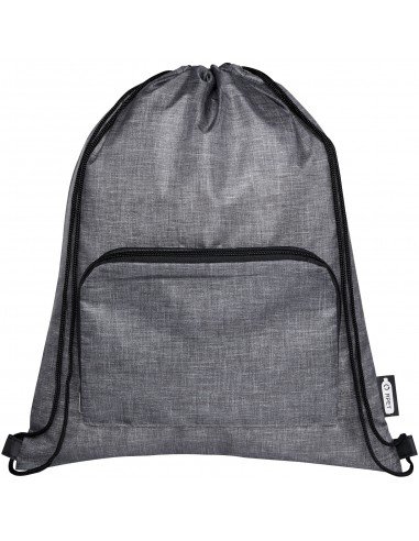 Ash recycled foldable drawstring bag 7L