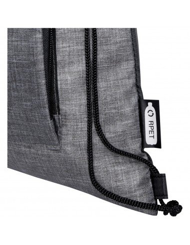 Ash recycled foldable drawstring bag 7L