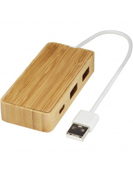 Tapas bamboo USB hub