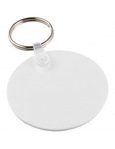 Tait circle-shaped recycled keychain 2