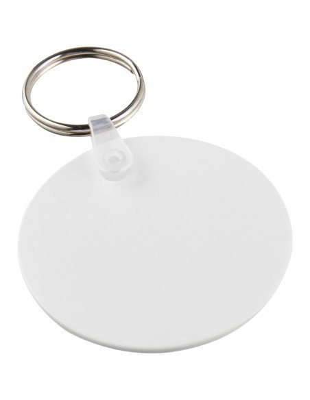Tait circle-shaped recycled keychain