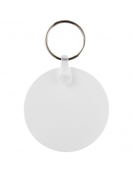 Tait circle-shaped recycled keychain