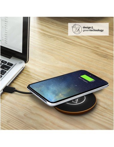 SCX.design W13 10W wooden wireless charging station