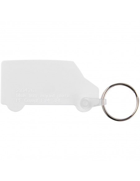 Tait van-shaped recycled keychain