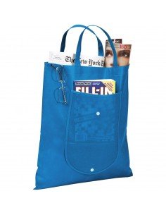 Maple buttoned foldable non-woven tote bag 2