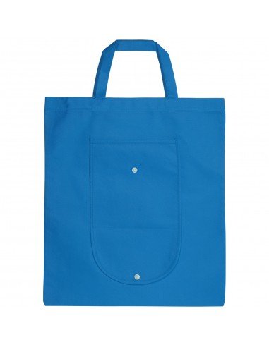 Maple buttoned foldable non-woven tote bag