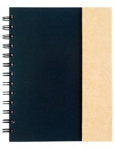 Bloknotas su lipniais lapeliais ir rašikliu Spiral 2