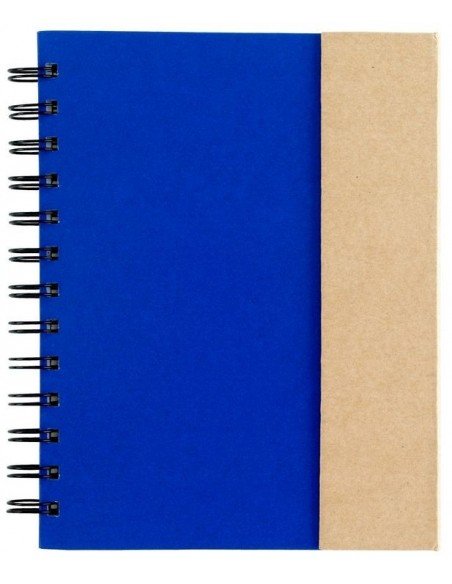 Bloknotas su lipniais lapeliais ir rašikliu Spiral