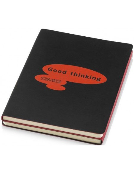 Dvipusės užrašų knygutės su juostele