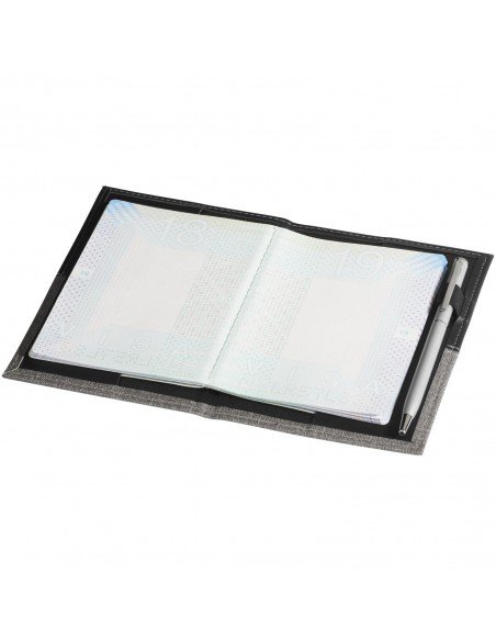 Heathered passport cover