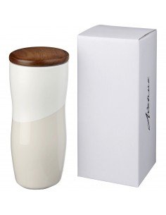 Reno 370 ml double-walled ceramic tumbler 2