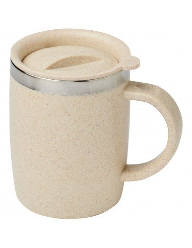 Wey 400 ml wheat straw insulated mug