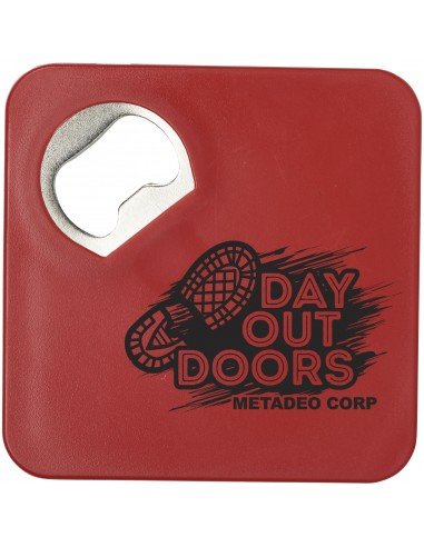 Robin 2-in-1 coaster and bottle opener