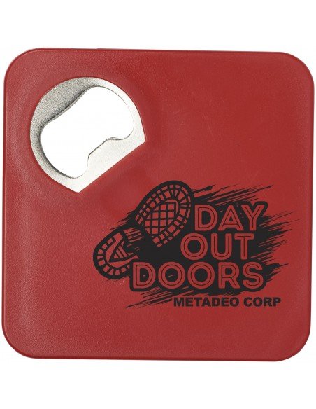 Robin 2-in-1 coaster and bottle opener