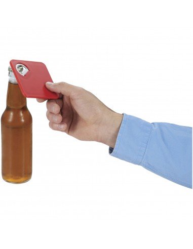 Robin 2-in-1 coaster and bottle opener