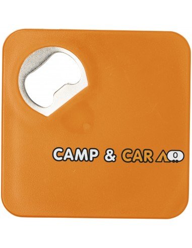 Robin 2-in-1 coaster and bottle opener