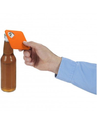 Robin 2-in-1 coaster and bottle opener