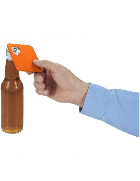 Robin 2-in-1 coaster and bottle opener