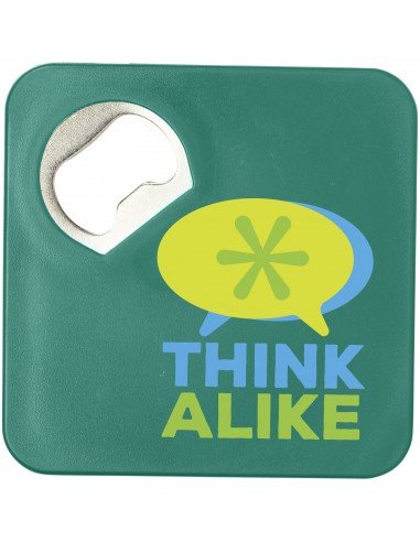 Robin 2-in-1 coaster and bottle opener