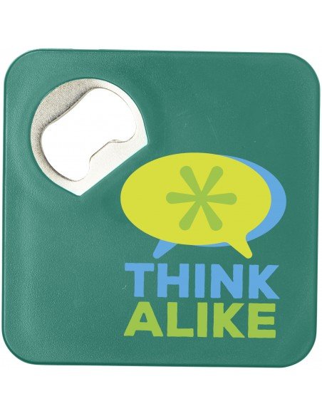 Robin 2-in-1 coaster and bottle opener