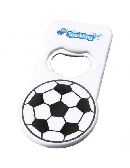 Niki football bottle opener with magnet