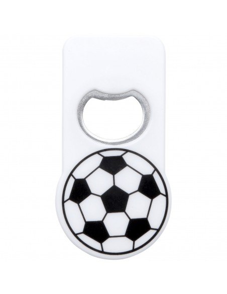 Niki football bottle opener with magnet