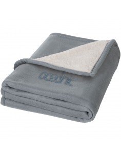 Springwood soft fleece and sherpa plaid blanket 2