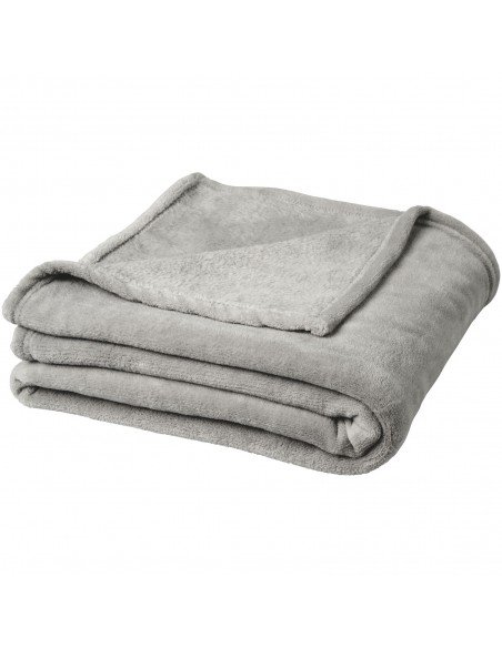 Bay extra soft coral fleece plaid blanket